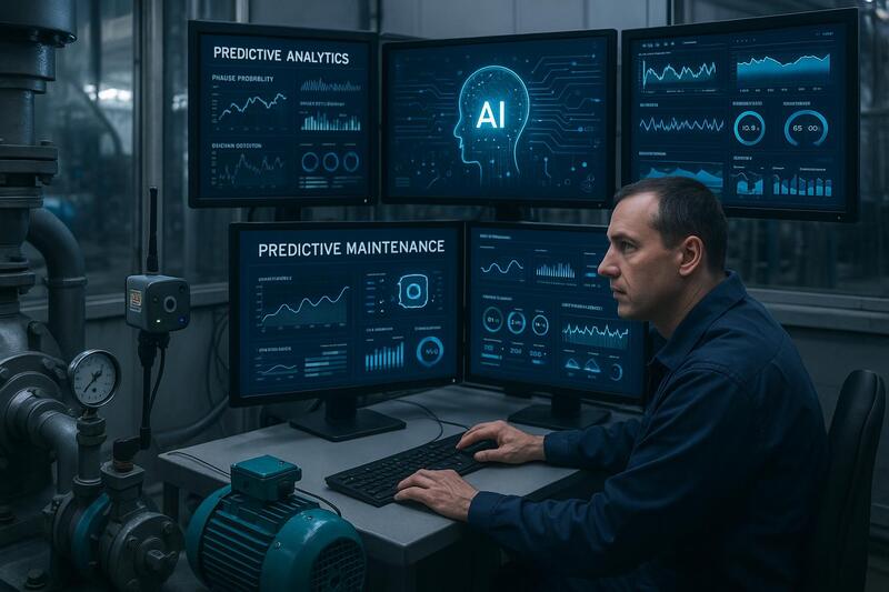 Predictive maintenance with AI: Complete guide