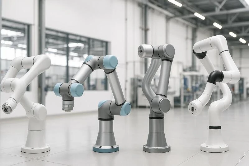 Robots colaborativos: comparativa 2025
