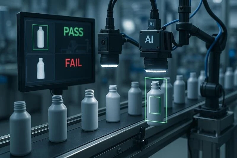 Visión artificial en control de calidad
