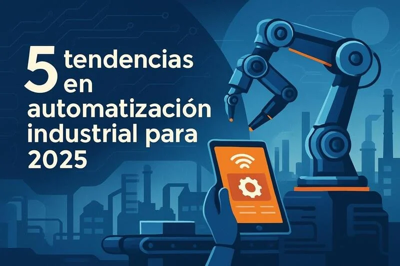 Collaborative robots working alongside humans in a modern factory