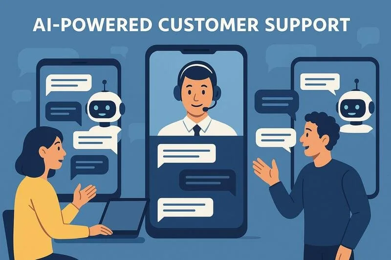 Chatbots inteligentes y asistentes virtuales para atención al cliente automatizada