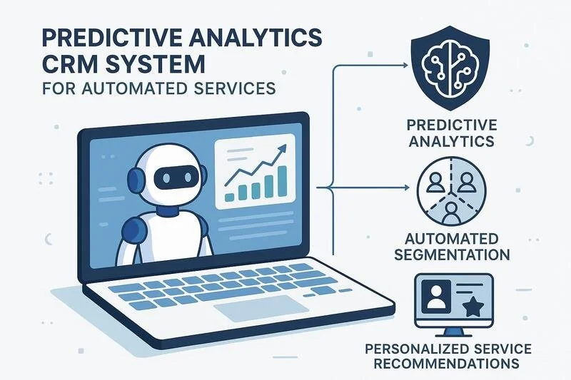 Sistema de análisis predictivo y CRM automatizado para servicios