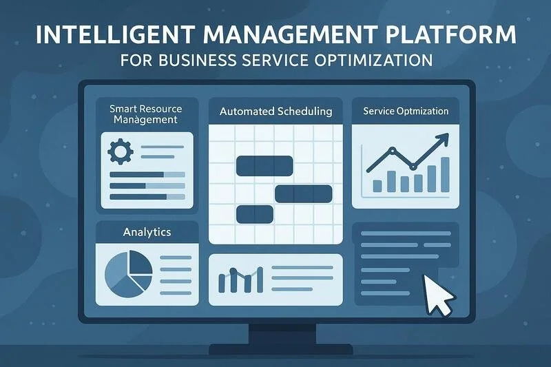 Plataforma de gestión inteligente para optimización de servicios empresariales