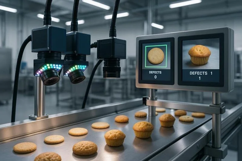 Sistemas de visión artificial para inspección y control de calidad en la industria alimentaria