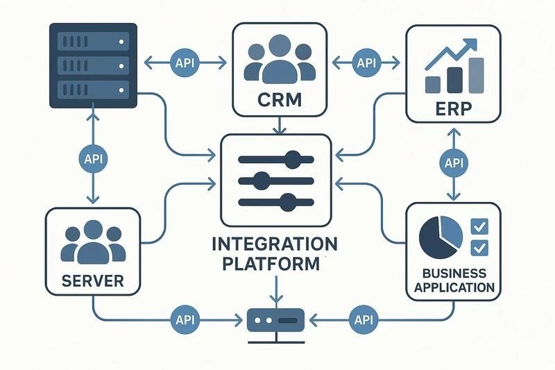 Integración de aplicaciones empresariales para automatizar el flujo de información