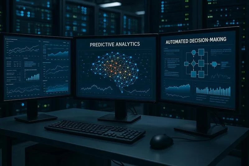 Sistemas de aprendizaje automático para automatización predictiva y análisis de datos