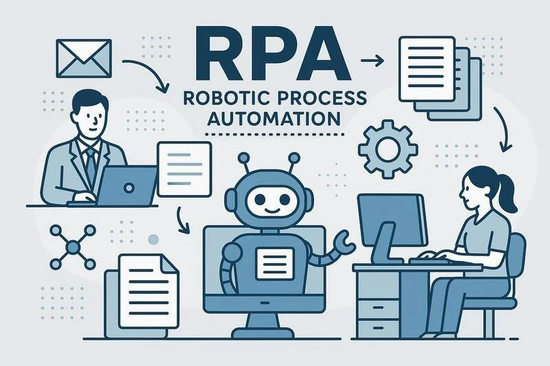 Automatización robótica de procesos administrativos y gestión documental