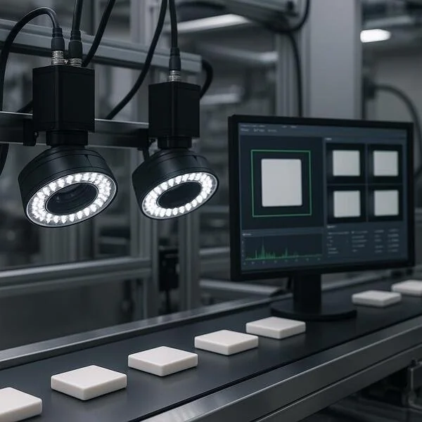 Sistemas de visión artificial para inspección de calidad y detección de defectos en líneas de producción